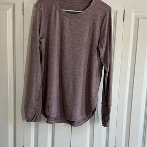 Athleta Heather Long Sleeve Top
